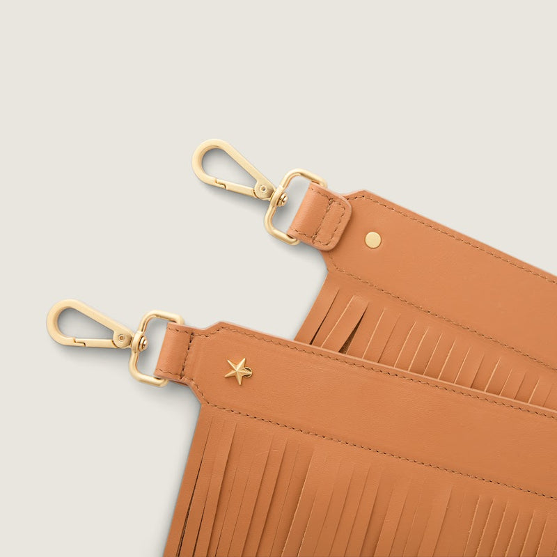 FRINGE SHOULDER STRAP